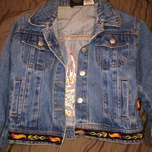 Hot wheels jean jacket
